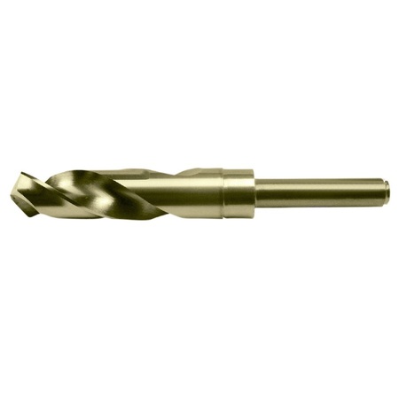 CHICAGO-LATROBE 7/8 in.x6 in. Gold Oxide Cobalt Twist Drill Bit 53456